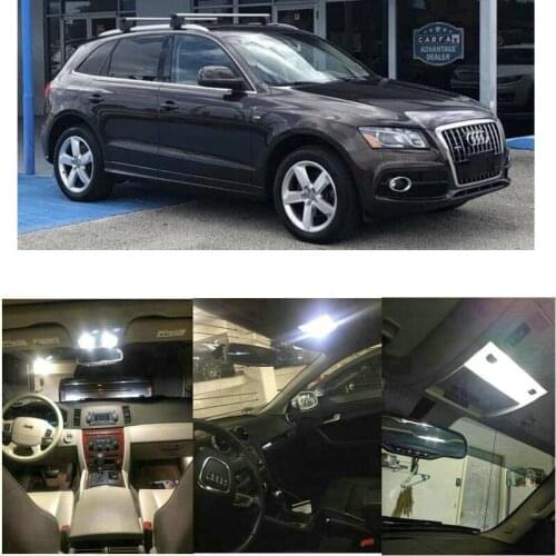 25x LED interior lighting complete set For Audi Q5 8R FL from 2012 reading light rear lights error free