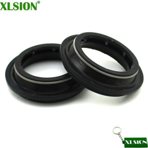 XLSION 33mm x 51mm x 13mm Front Fork Dust Cover Seals For Dirt Pit Motor Bike Mini Motocross Motorcycle Parts