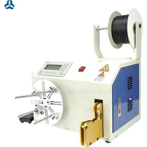 Best selling products in china cable wire coil winding automatic coiling twist tie machine