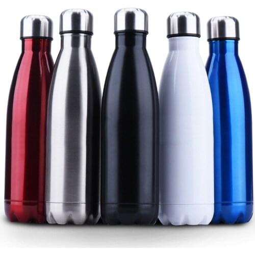 Modern Simplicity Thermos Cup Fashionable Stainless Steel Business Style Double Layer Vacuum Flask Household Products