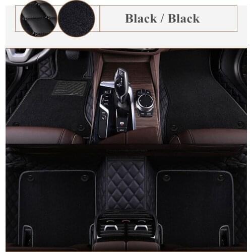 Top quality! Custom special car floor mats for Mercedes Benz E 350 400 500 Coupe C207 2016-2009 waterproof double layers carpets