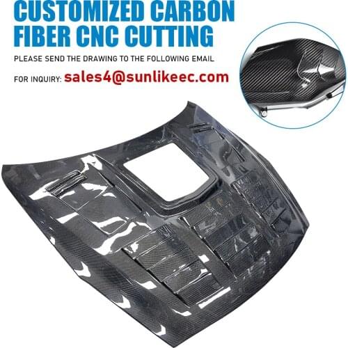 Factory CNC Molds Carbon Fiber Customize Car Accessories Custom Carbon Fiber Parts