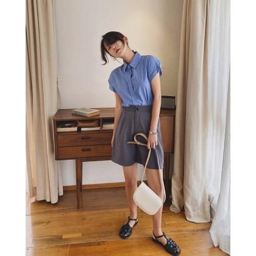 2021 Womens High Waist Basic Shorts Za Woman Clothes Pants Sets Harajuku Suits Skirt Capri Oversize Fashion Casual Summer Oem