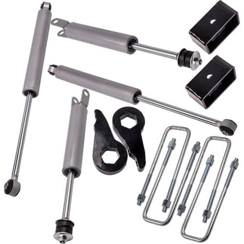 1"-3" Leveling Lift Kit Shocks For Silverado Sierra 1500 1999-2002 2003-2006
