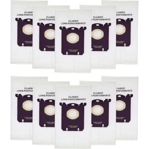 10 pieces/lot) Vacuum Cleaner Parts Dust filter Bag for Bork VC9919 VC 9118 VC9016 VC9819 VC9818 VC 9919 V510 v511 Ecolux