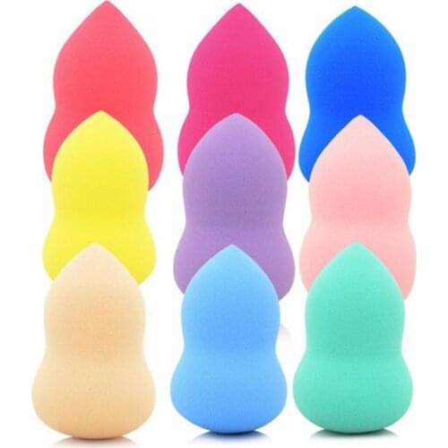 9pcs Makeup Sponge Professional Cosmetic Puff For Foundation Concealer Cream Make Up Soft Water Sponge Puff Wholesale FD