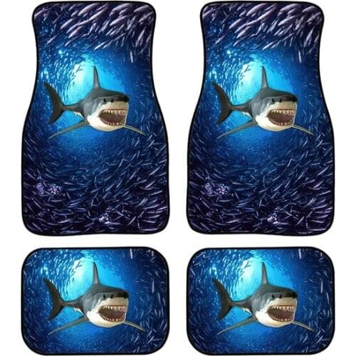 Aimaao Shark Car Floor Mats Custom Women Men Universal Auto Floor Mat Fit for SUV Sedan Truck Van For VW Volvo Xc90 Toyota