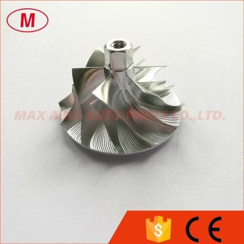 GT1238 434976-0005R Turbocharger Aluminum 2618/Milling/Billet Compressor wheel 26.87x38.00mm 6+6 blades for 799171-0001