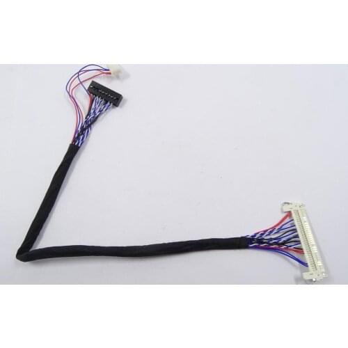 LVDS Cable Special For A116XW02 V0 1366x768 screen line FI-X30H-HF10 single 8 Bit LED screen line For LCD Driver board
