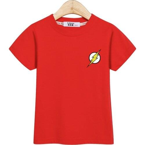 Summer boy tops hero logo short sleeve t-shirt children fashion tees baby boy shirt 100% cotton casual clothes kids tshirt