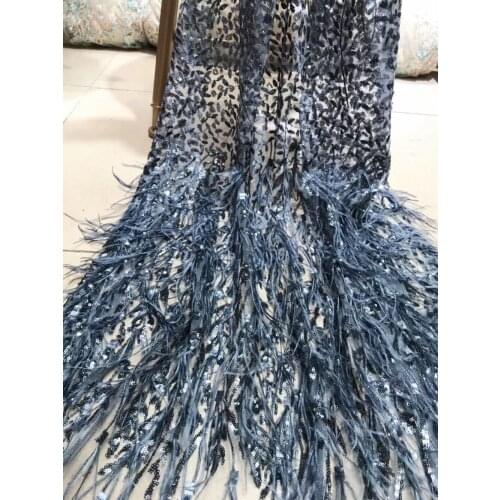 Best quality S-12144 embroidered African Tulle Lace Fabric African French Lace Fabric with embroidery