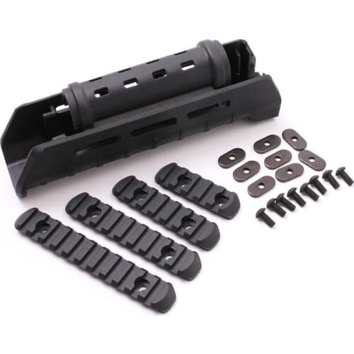 New Arrival AK Hand Guard With 4-Piece Rail Set For AK47/AK74(DS7533)