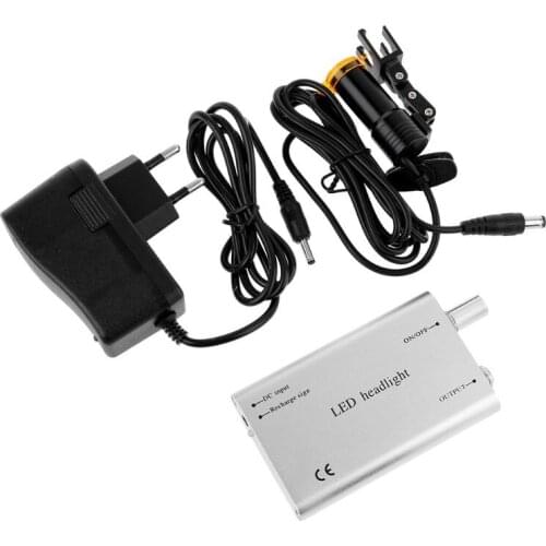 Protable 5W Headlight with Filter for Dental Loupe Magnifier Binocular Magnifier Lab Loupe Binocular Dental Magnifier Head Light