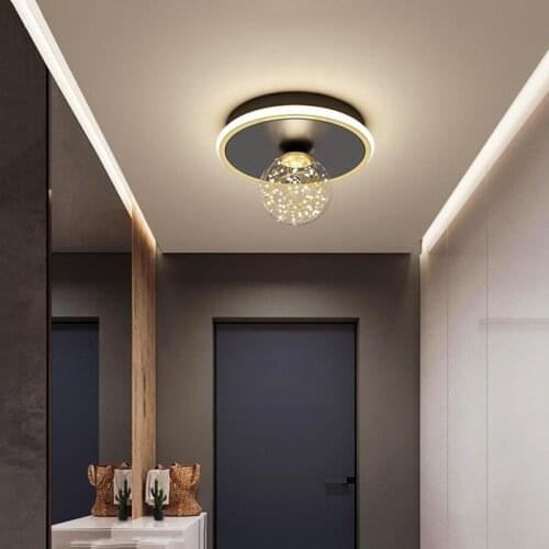 Modern Creative Gypsophila Ceiling Lamp Living Room Bedroom Aisle Corridor Lamp Entrance Balcony Balcony Lamp