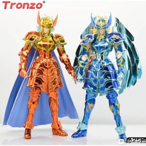 Tronzo JM Model Saint Seiya EX Poseidon Marina Siren Sorento Solent PVC Action Figure Metal Armor Model Toys Gifts