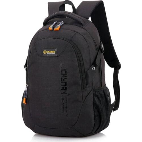 Unisex School Bag Waterproof Nylon Brand New Schoolbag Business Men Women Backpack Polyester Shoulder Computer Packsack Mochila