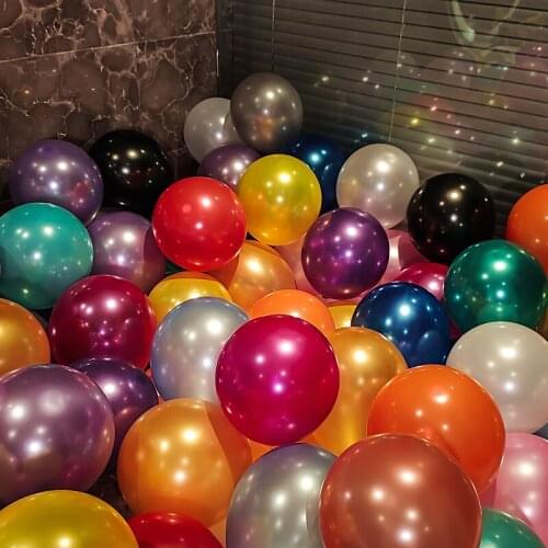 10/20/50pcs Pearl Gold White Latex Balloon 10inch Wedding Party Balloons child Birthday Party Baby Shower Kids Toy Air balloons