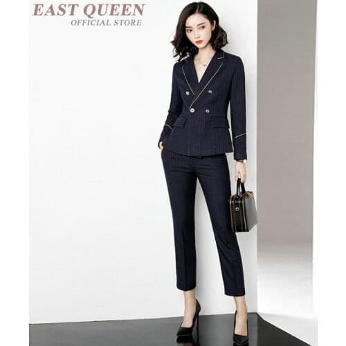Women business suits office uniform designs women slim blazers suit cardigans business casual women outfits FF793