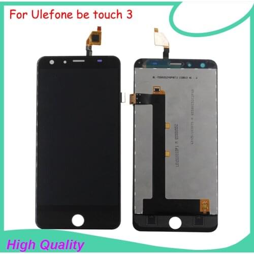 100% Original For Ulefone be touch 3 LCD Display+Touch Screen Digitizer Assembly Replacement Accessories Free shipping