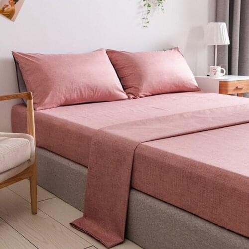 3/4pcs Solid Waterproof Mattress Cover Morden Anti Mites Bed Cover for Mattress Thick Soft Pad Bed Sheets for Bed Home Linens