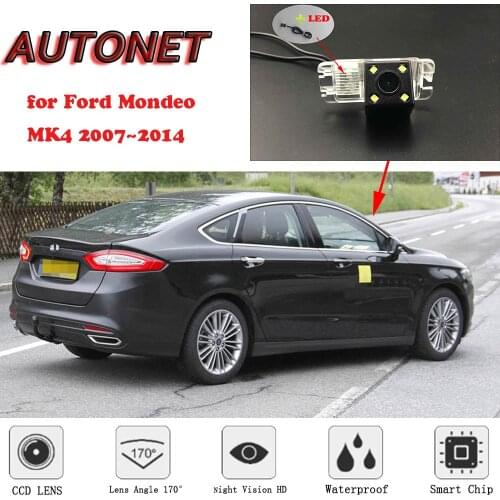 AUTONET Backup Rear View camera For Ford Mondeo 2007 2008 2009 2010 2011 2012 2014 MK4 Night Vision/parking Camera or Bracket