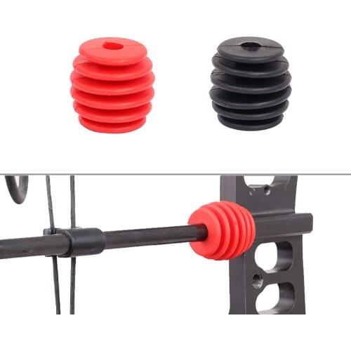 Compound Bow String Stopper Stabilizer Vibration Suppressor Cable Bar Stabilizer for Hunting Shooting Archery Accessories