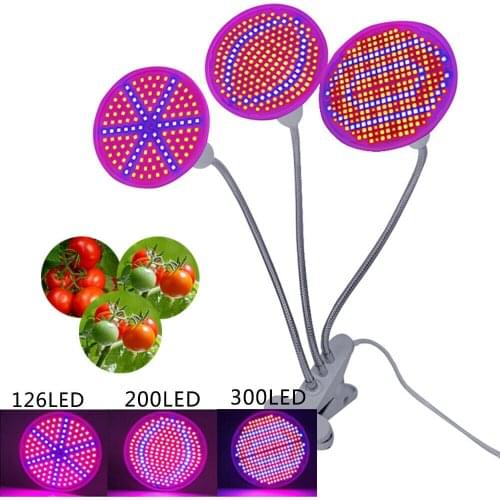 200 300 LED Plant Grow light full Spectrum indoor flower veg growing Phyto Lamp kit Hydroponic Fitolamp grow tent box lighting