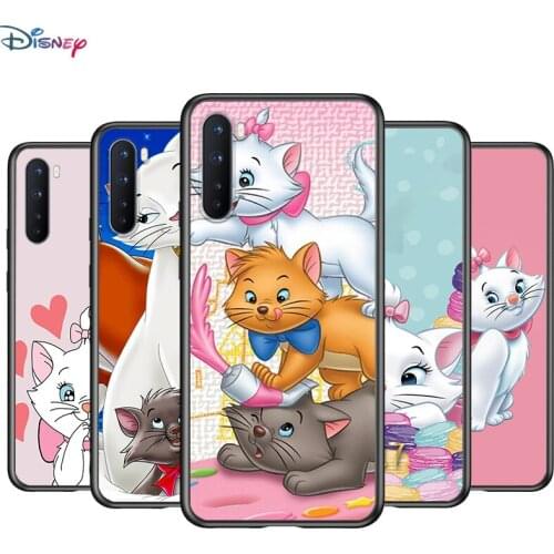 Soft TPU Cover Disney The Aristocats for OnePlus Nord N100 N10 8T 8 7T 7 6T 6 5T Pro Black Phone Case
