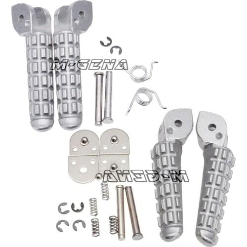 Motorcycle Front Rear Footrests Foot pegs For DUCATI Monster 696 749 795 796 1100 2009 2010 2011 2012 2013 2014