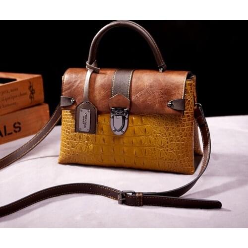 Europe And The United States Style Portable Womens Handbags Fashionable Embossing Restoring Ancient Ways Shoulder Bags