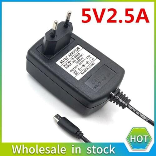 DC 5V 2.5A Power Supply Converter Adapter EU Plug USB Charger for arduino Diy Kit good quatity