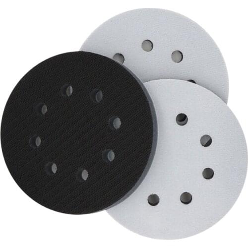 125mm Sanding pad Tools Workshop Equipment Parts Spare Accessory 8 holes Interface Polishing