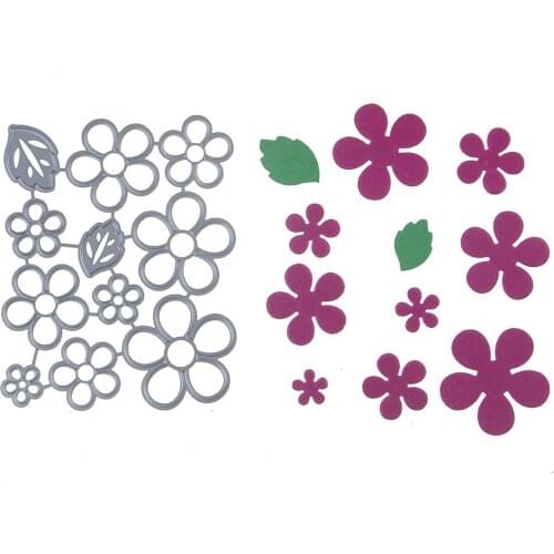 Metal Cutting Dies flower Crafts Stencil For DIY Scrapbooking Paper/photo Cards Embossing Die