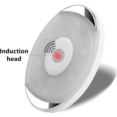 Motion Sensor LED Cabinet Light Night Light Sensor Wireless LED PIR Lamp Bedroom Bedside Lamp Corridor Aisle Staircase Lighting