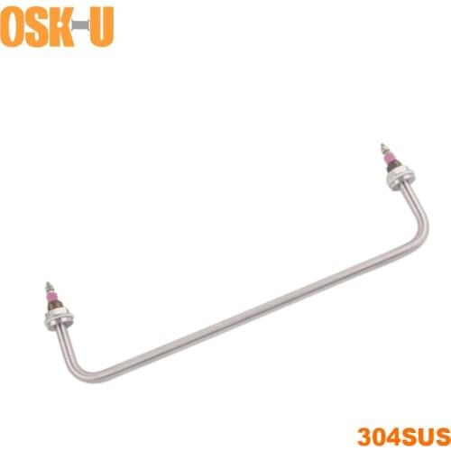 U-Type Heating Element M18 Thread 220V Stainless Steel U Shape Electric Heating Tube 1.5/2/2.5KW for Buffet Car Kitchenware