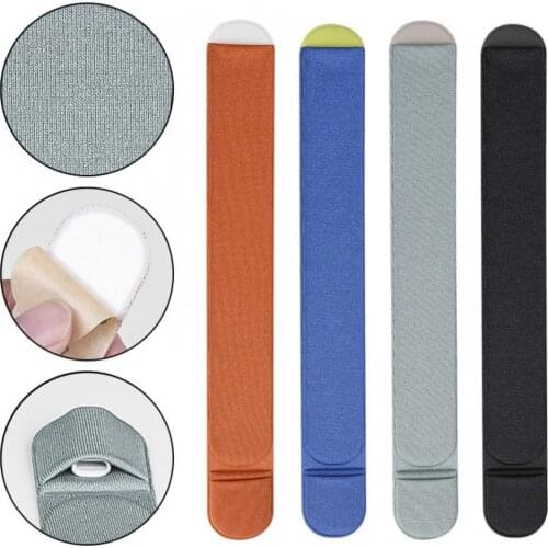 Adhesive Faux Leather Tablet Screen Stylus Pencil Protective Cover Storage Pouch The Pencil Case For Apple Pencil 1/2 generation