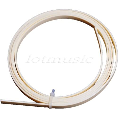 1 Pc ABS Cream Ivory Color Guitar Binding Inlay Purfling Strip 1650mmX6mmX1.5mm