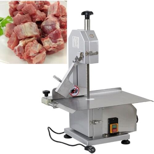 120Model Full Automatic Bone Cutter Bone Saw Bone Sawing Machine Meat Cutter ommercial meat saw band bone cutting machine 220V