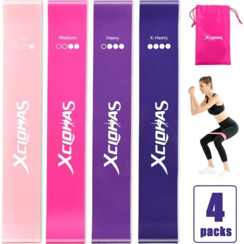 3 4 5 6 Levels Yoga Resistance Rubber Bands for Women Men Indoor Outdoor Fitness Equipment Pilates Sport Training Workout Bands