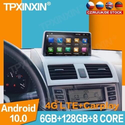 Android 10.0 For Ford Fiesta 2008-2016 6+128G Wireless Carplay Car Multimedia Stereo Player Headunit Audio Radio GPS Navigtion