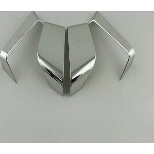 For Jeep Renegade 2014 2015 2016 Car Accessories ABS Chrome Car Side Door Rearview Mirror Bottom Based Decorative Stickers Trim