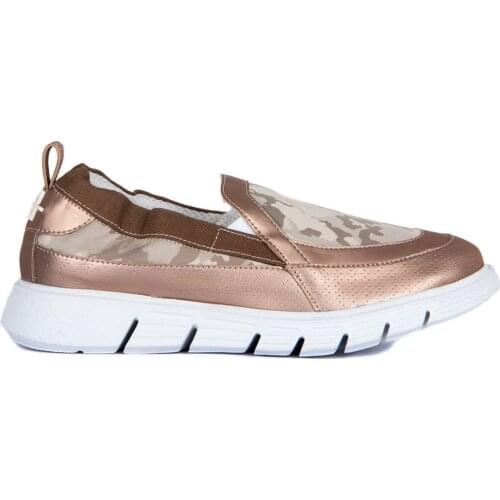 Custom Production-Bronze Casual Women Shoes