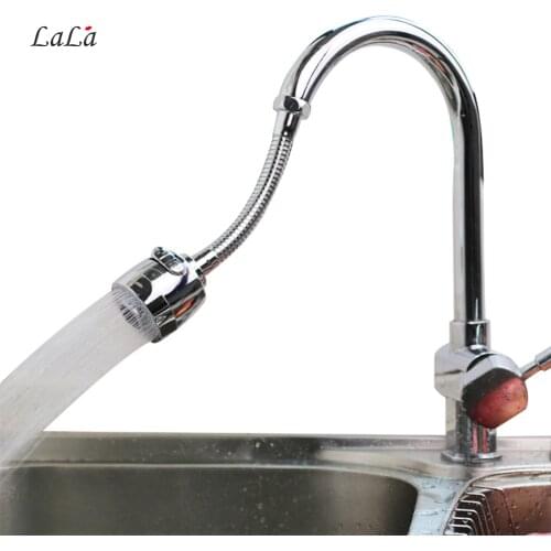 LaLa 360 Rotating Flexible Fucet Bubbler Aerator Water Saving Tap Shower Head Filter Nozzle For Bathroom Kitchen Accessories