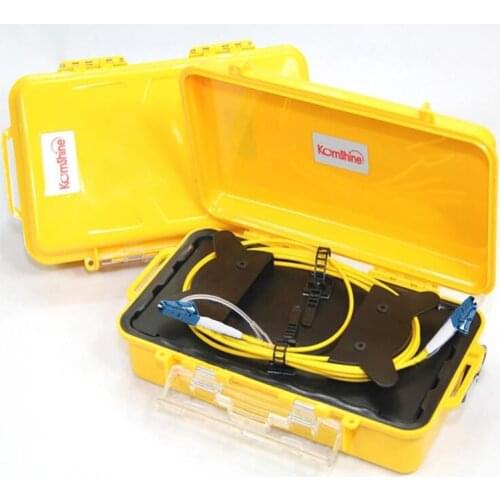 LC UPC 1kM OTDR Launch Cable Box 1000M OTDR Test extension line singlemode 9/125um 1310/1550nm OTDR Fiber optic launch cable