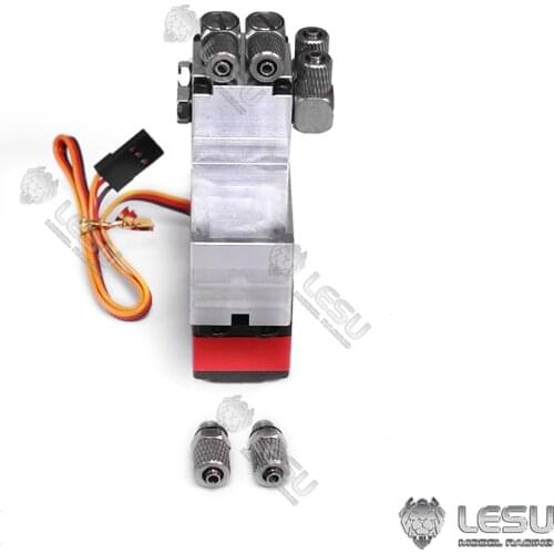 LESU 1CH Directional Valve Servo for 1/14 RC Hydraulic Dumper Truck Loader Excavator TAMIYA Model DIY Car