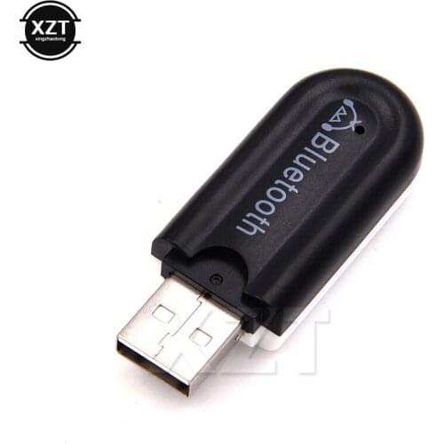 Hot Blutooth Music Audio Receiver Wireless Stereo 3.5mm Jack Bluetooth USB A2DP Adapter Dongle for Car AUX Android/IOS