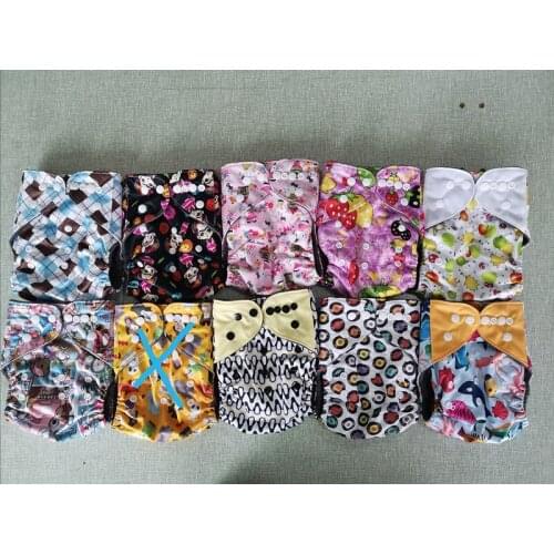 50pcs per Lot) Naughtybaby Reusable Baby Bamboo Cloth Diaper Washable Cloth Nappy with 50pcs Microfiber Inserts Free Shipping