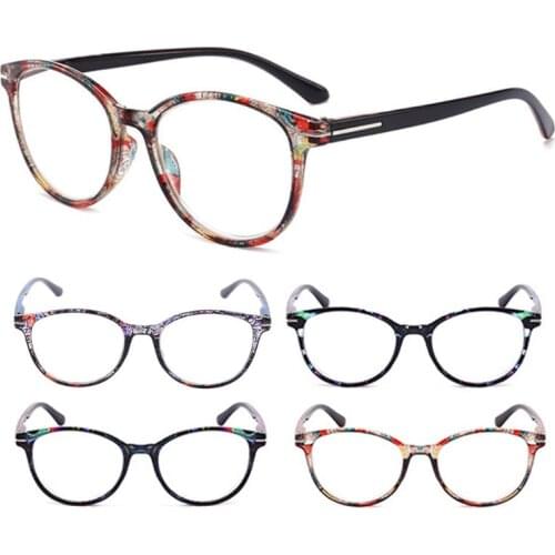 Fashionable Style Women Men Vintage Round Reading Glasses Readers +1.0 - +4.0 PC Frame Reading Glasses Eyewear