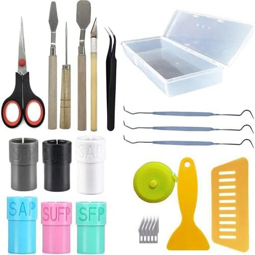 High Quality Craft Vinyl Tool Set DIY Basic Set Kits Hand Sewing Stitching Punch Carving Weeding Accessories Tools 24 18pcs/set