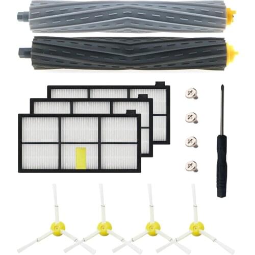 For IRobot Roomba Parts Kit Series 800 860 865 866 870 871 880 885 886 890 900 960 966 980 - Brushes and Filters